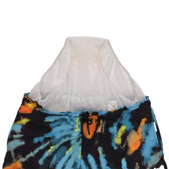 Reason Swim Shorts Mens XL Tie Dye Paint Splatter Mesh Brief Lined Drawstring - Picture 5 of 7